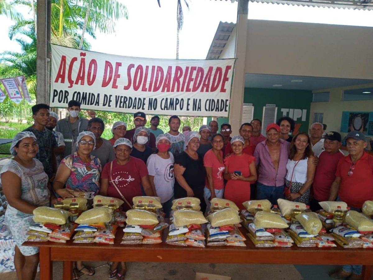 Dez toneladas de alimentos são distribuídas em Ação de Solidariedade em Barcarena