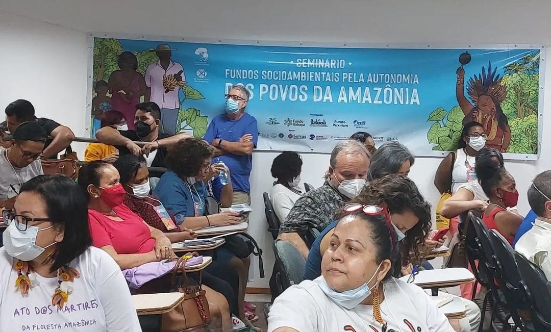 Seminário Fundos Socioambientais pela Autonomia dos Povos da Amazônia é realizado durante o X FOSPA, em Belém.